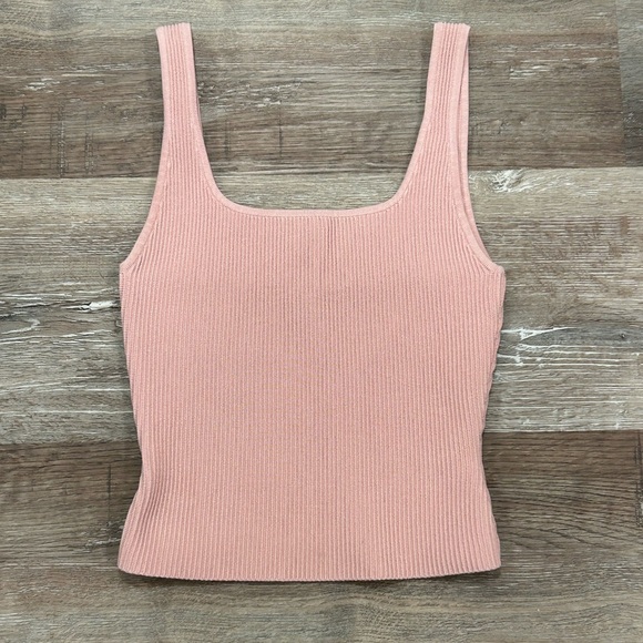 Babaton Sculpt Knit Squareneck Tank - Picture 2 of 4